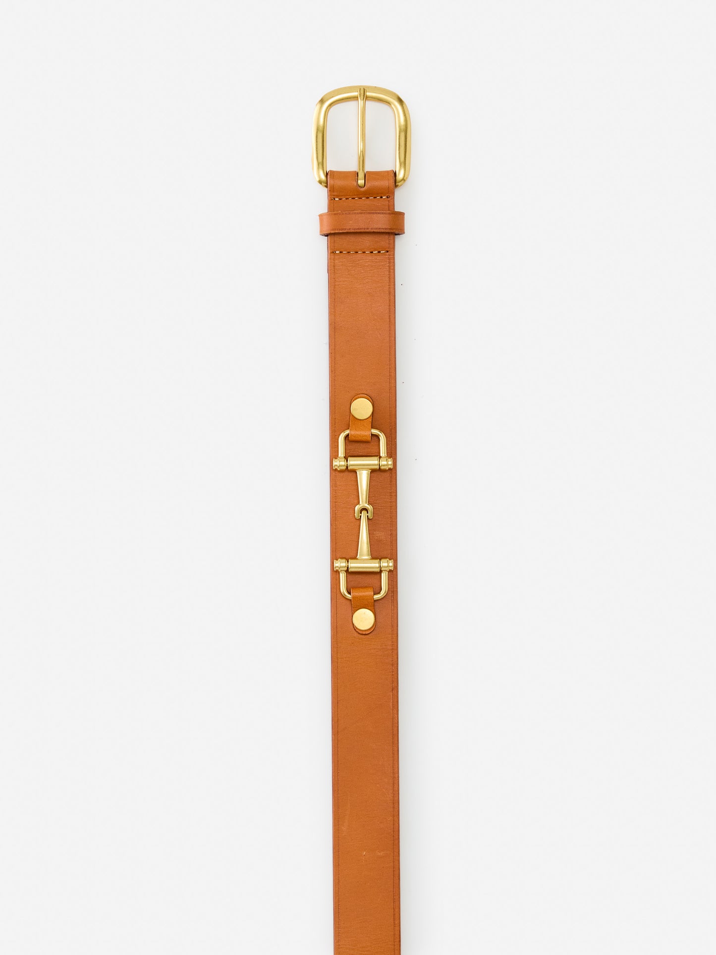 J.McLaughlin Zuri belt in vachetta made with leather.