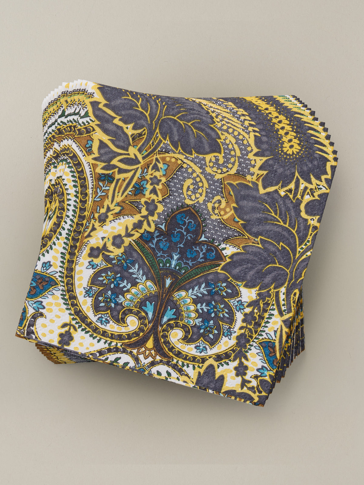 Cocktail Napkin  in Imperial Paisley