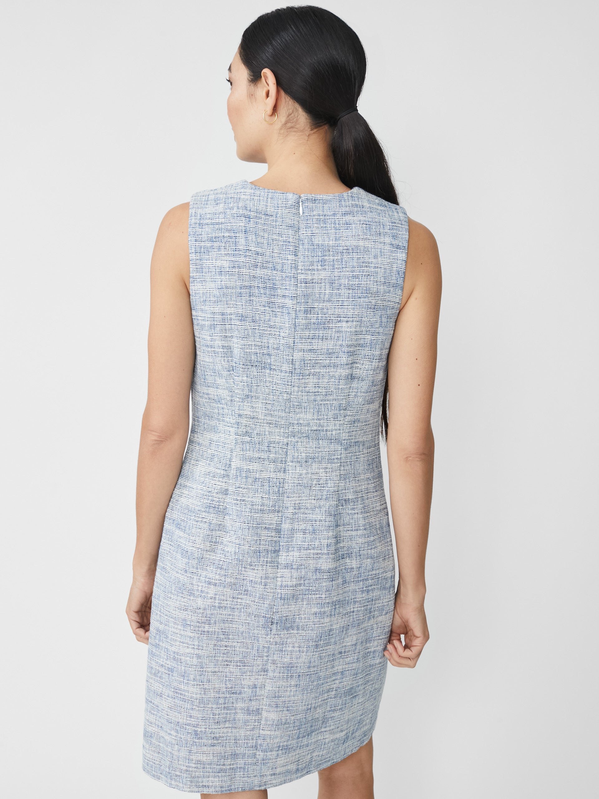J.McLaughlin Keys dress in denim made with polyester/cotton. 
