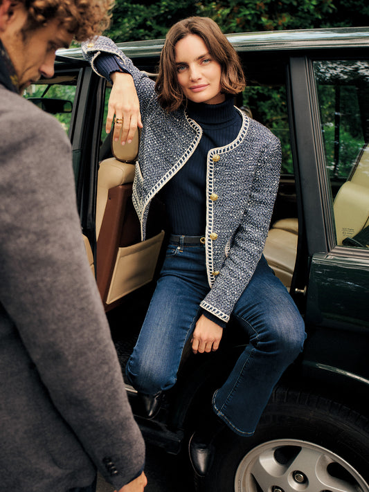 Abigail Cotton Boucle Jacket