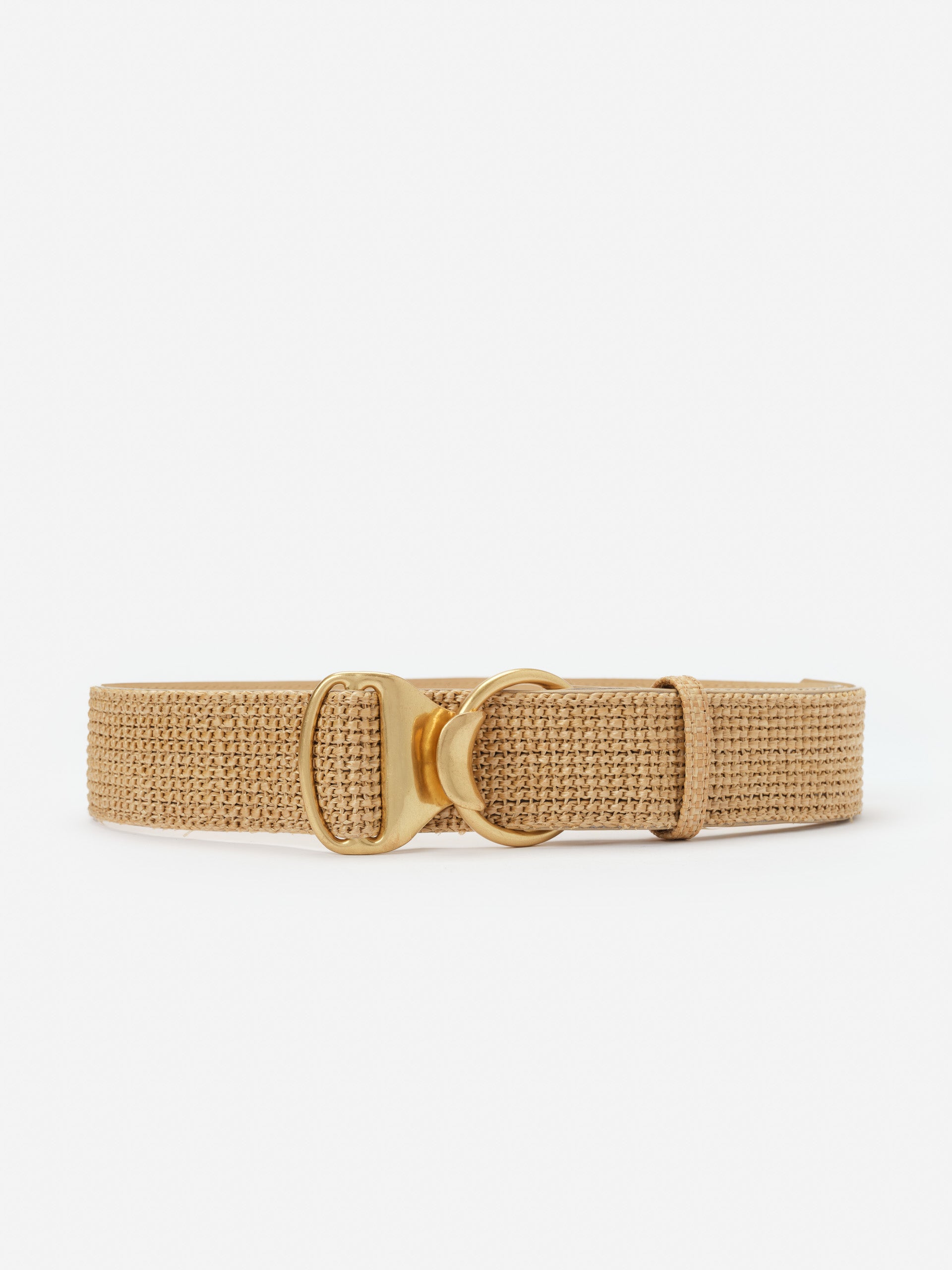 J.McLaughlin Isobel belt made with grasscloth