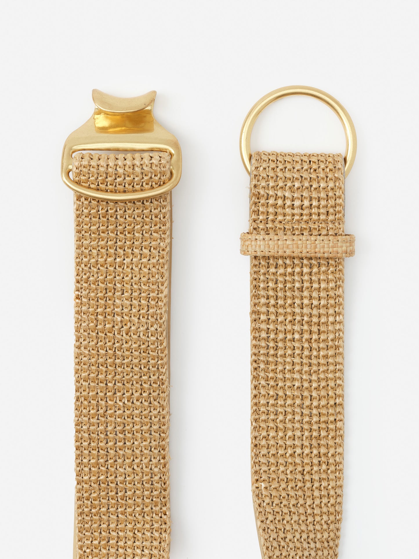 J.McLaughlin Isobel belt made with grasscloth