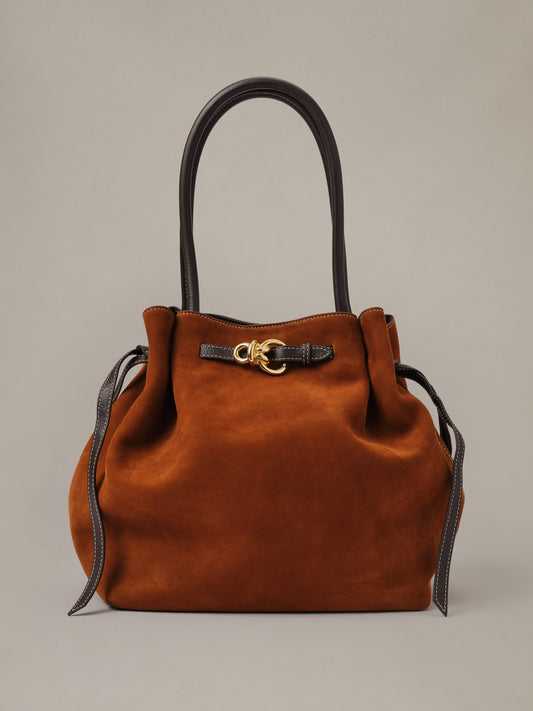 The Lex Suede Tote Bag