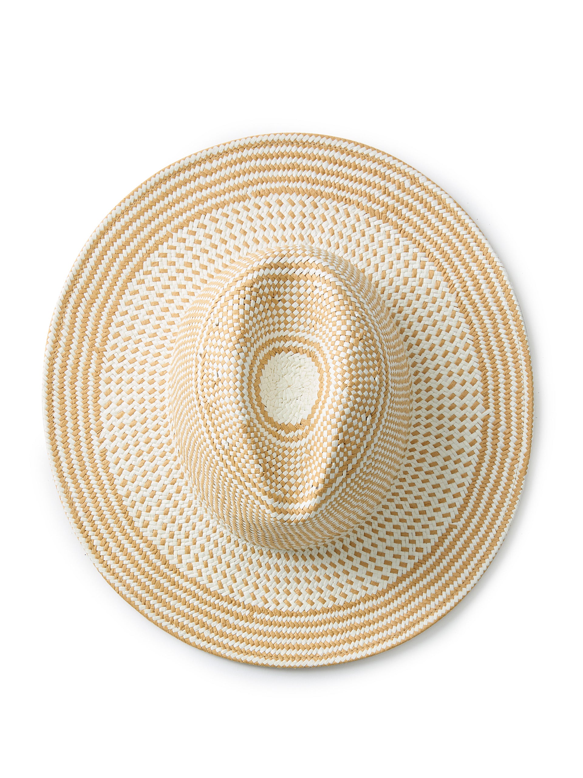 J.McLaughlin Sundrift hat in natural made with straw.
