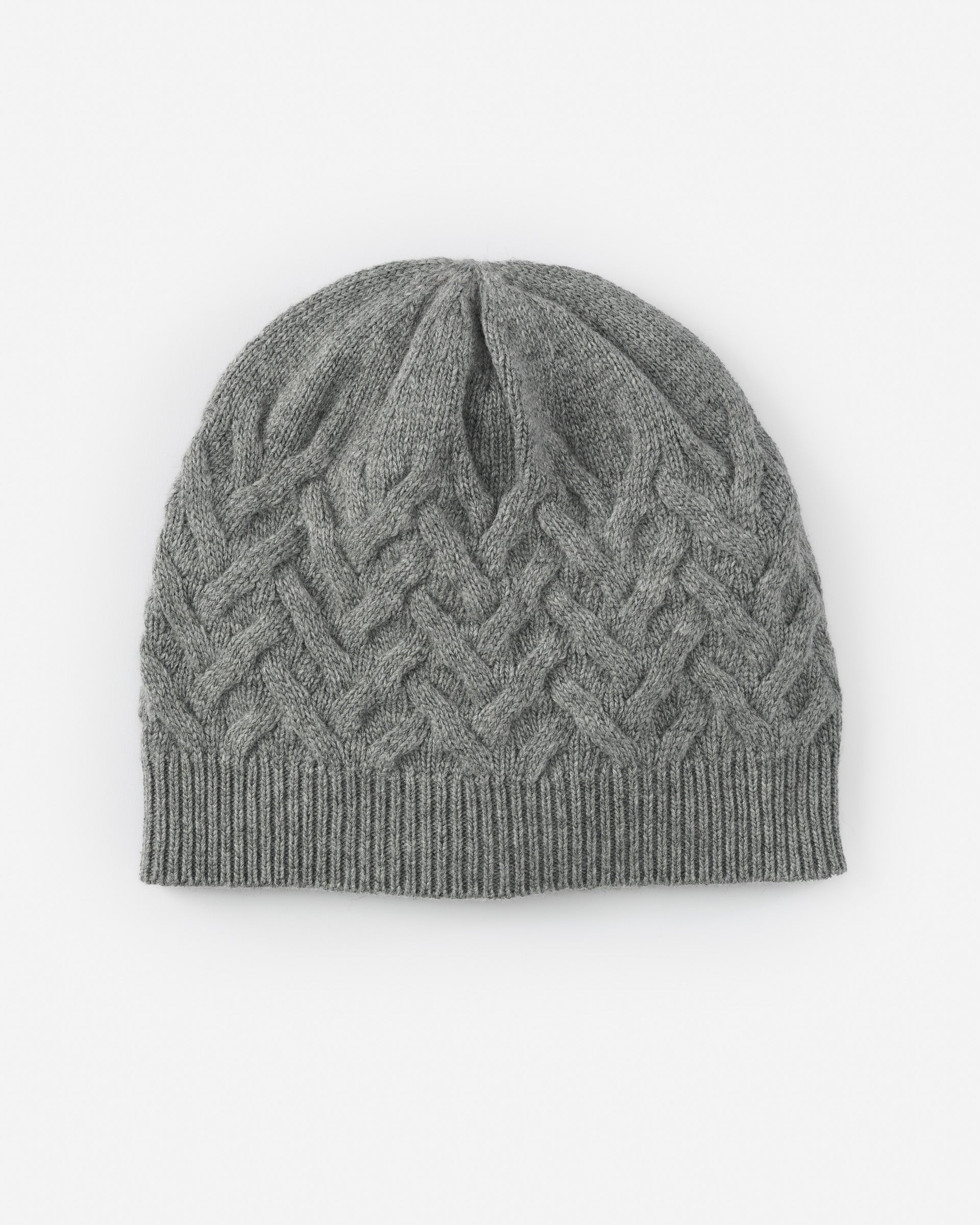 J.McLaughlin Bella beanie in gray made with a cashmere blend.