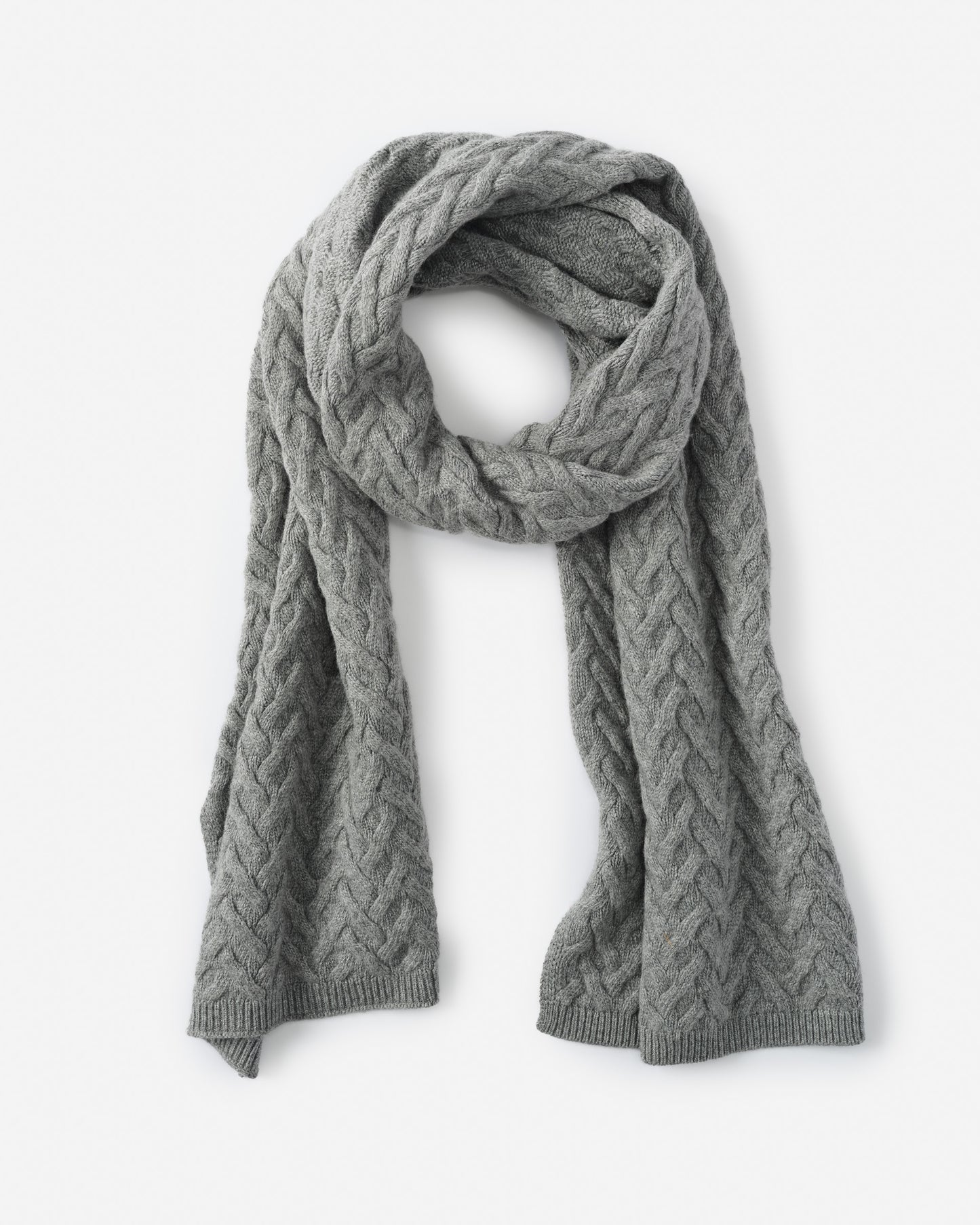 J.McLaughlin Bella scarf in gray made with a cashmere blend.