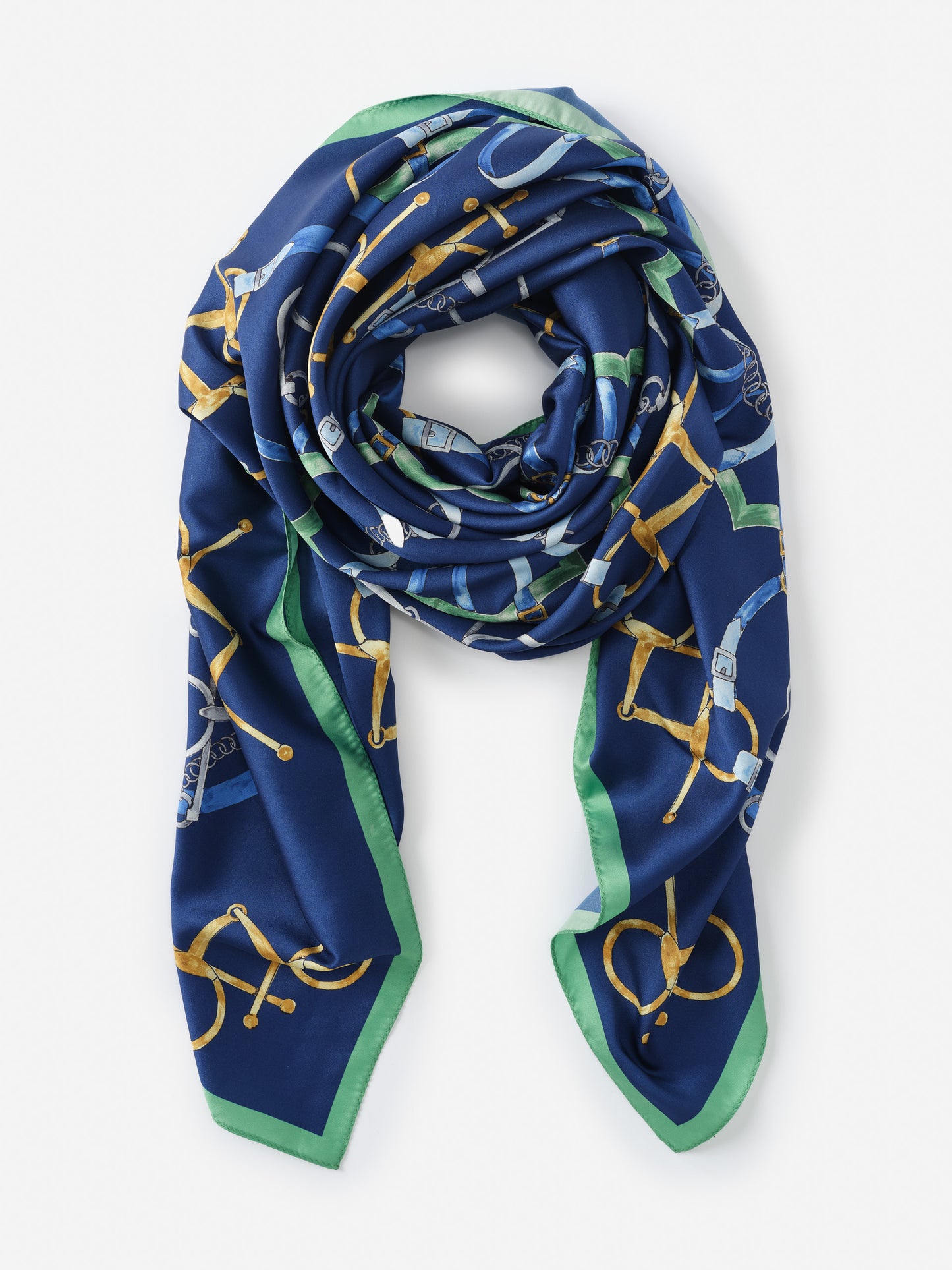 J.McLaughlin Magic scarf in navy/blue made with polyester