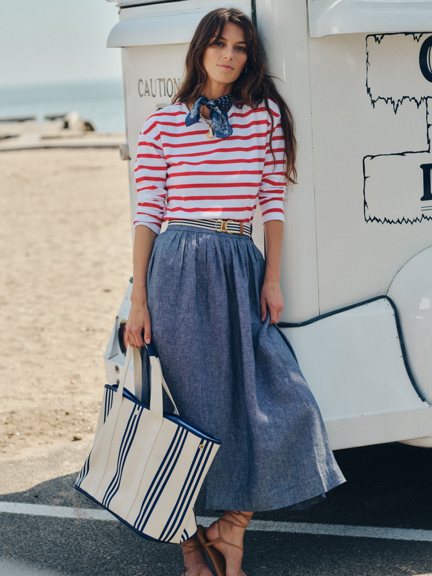 Winnie Linen Skirt