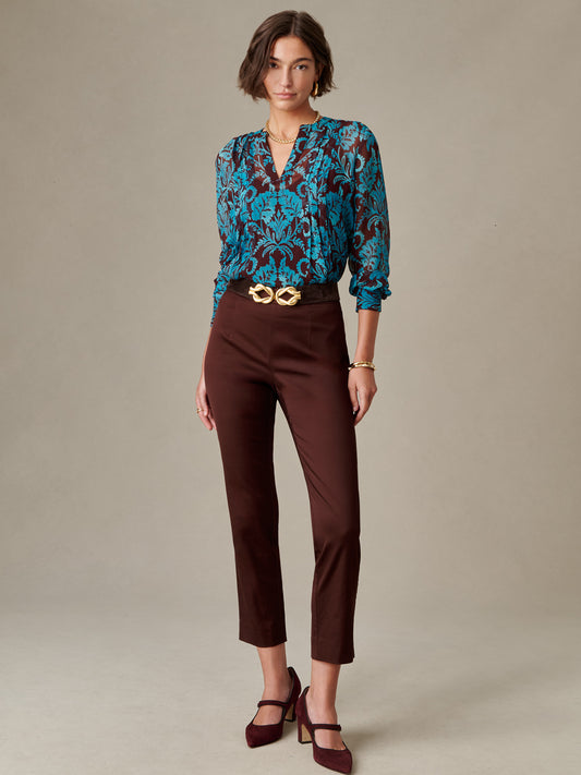 Millbrook Dupioni Cotton Pants