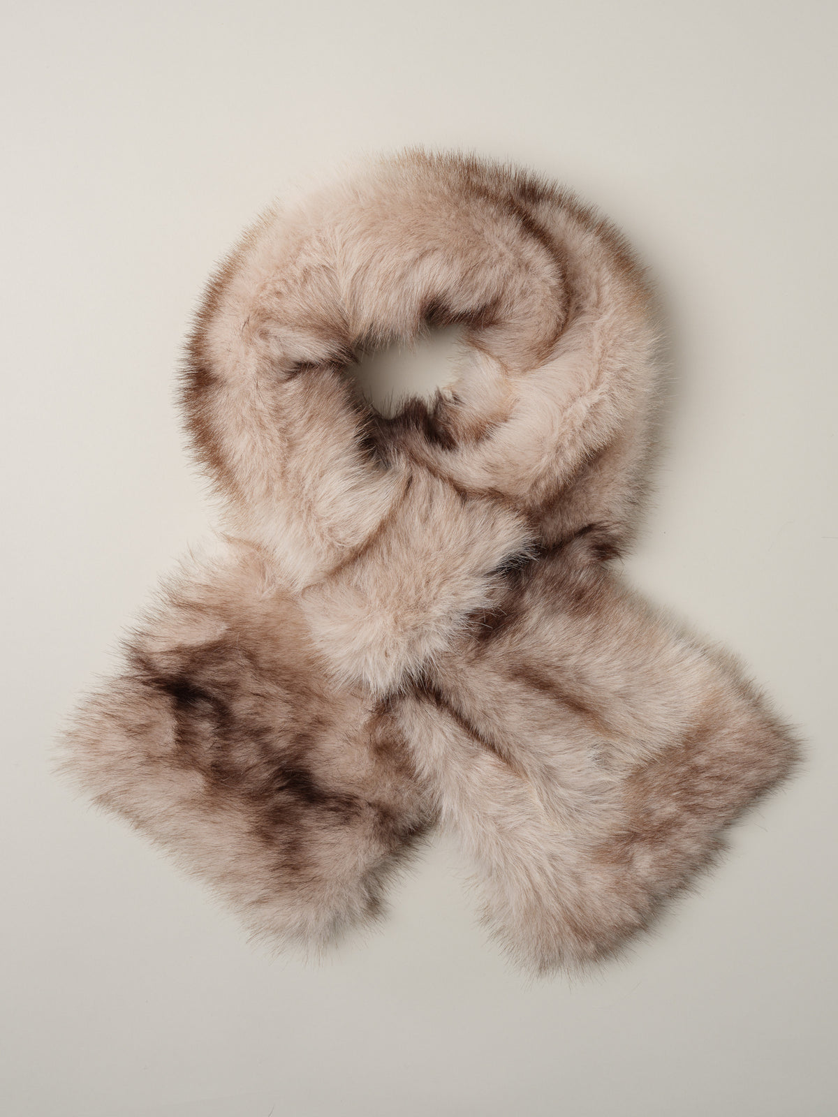 Sienna Faux Fur Neckwarmer in Neo Sinclair Heraldic
