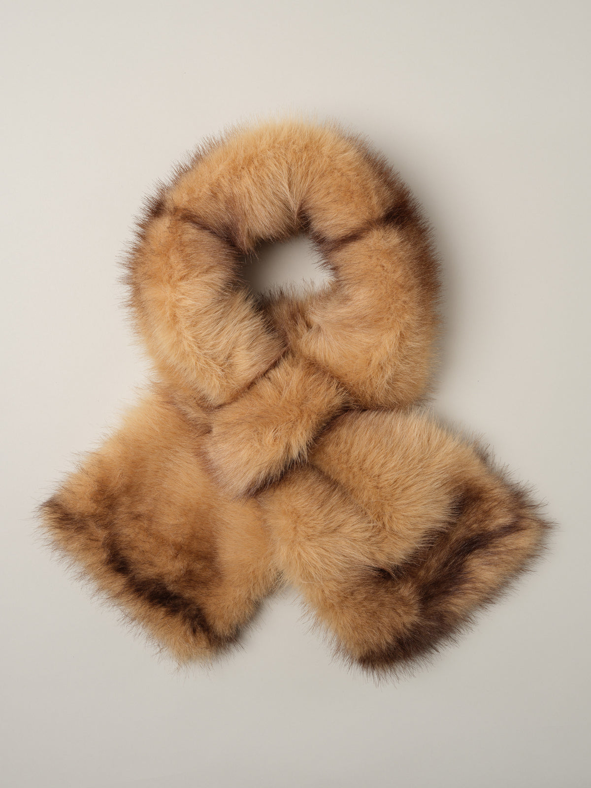 Sienna Faux Fur Neckwarmer in Neo Sinclair Heraldic