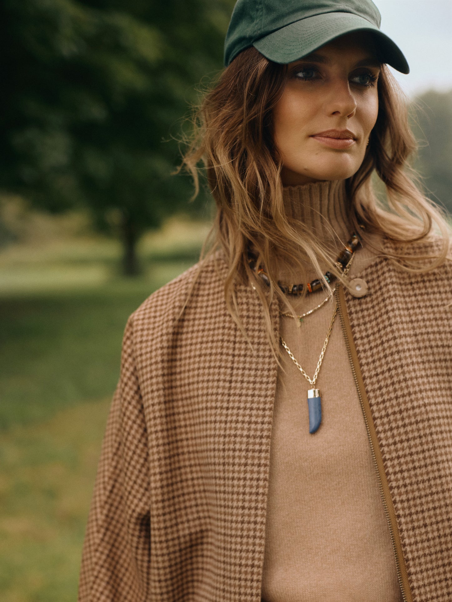 J.McLaughlin Bora ponchos in tan made with cotton/modal. 