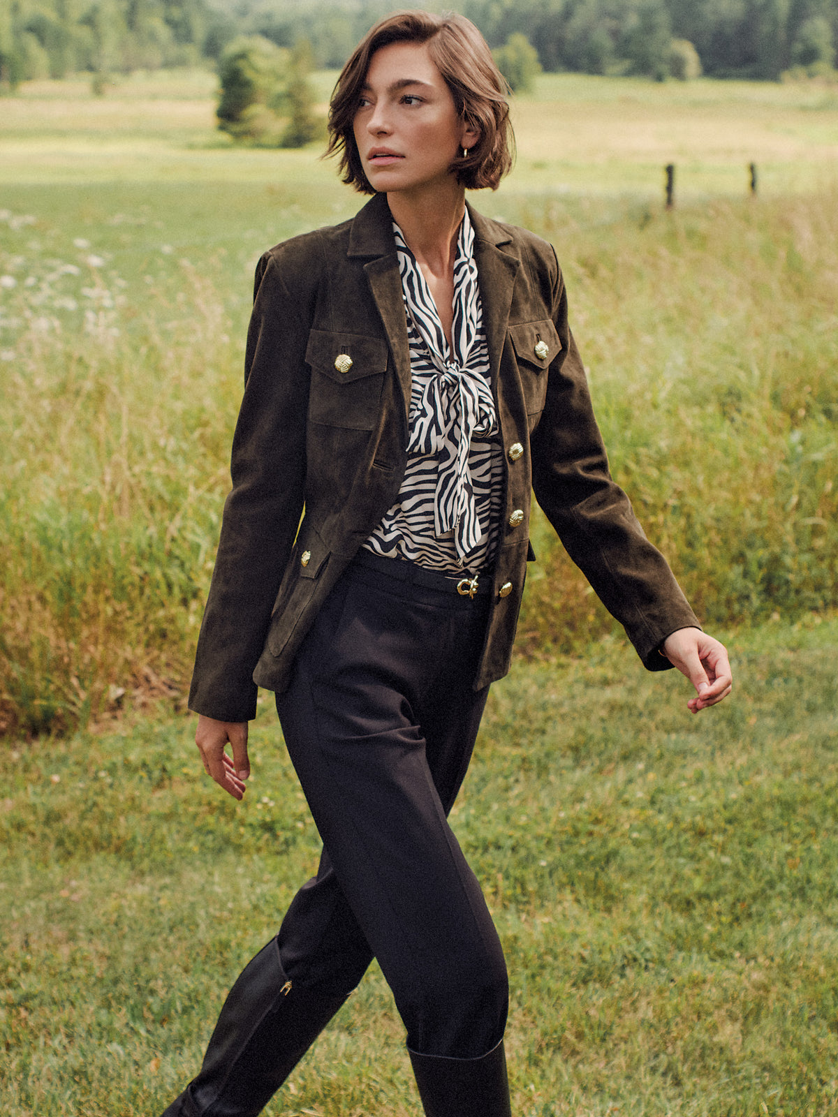 Marlowe Suede Jacket