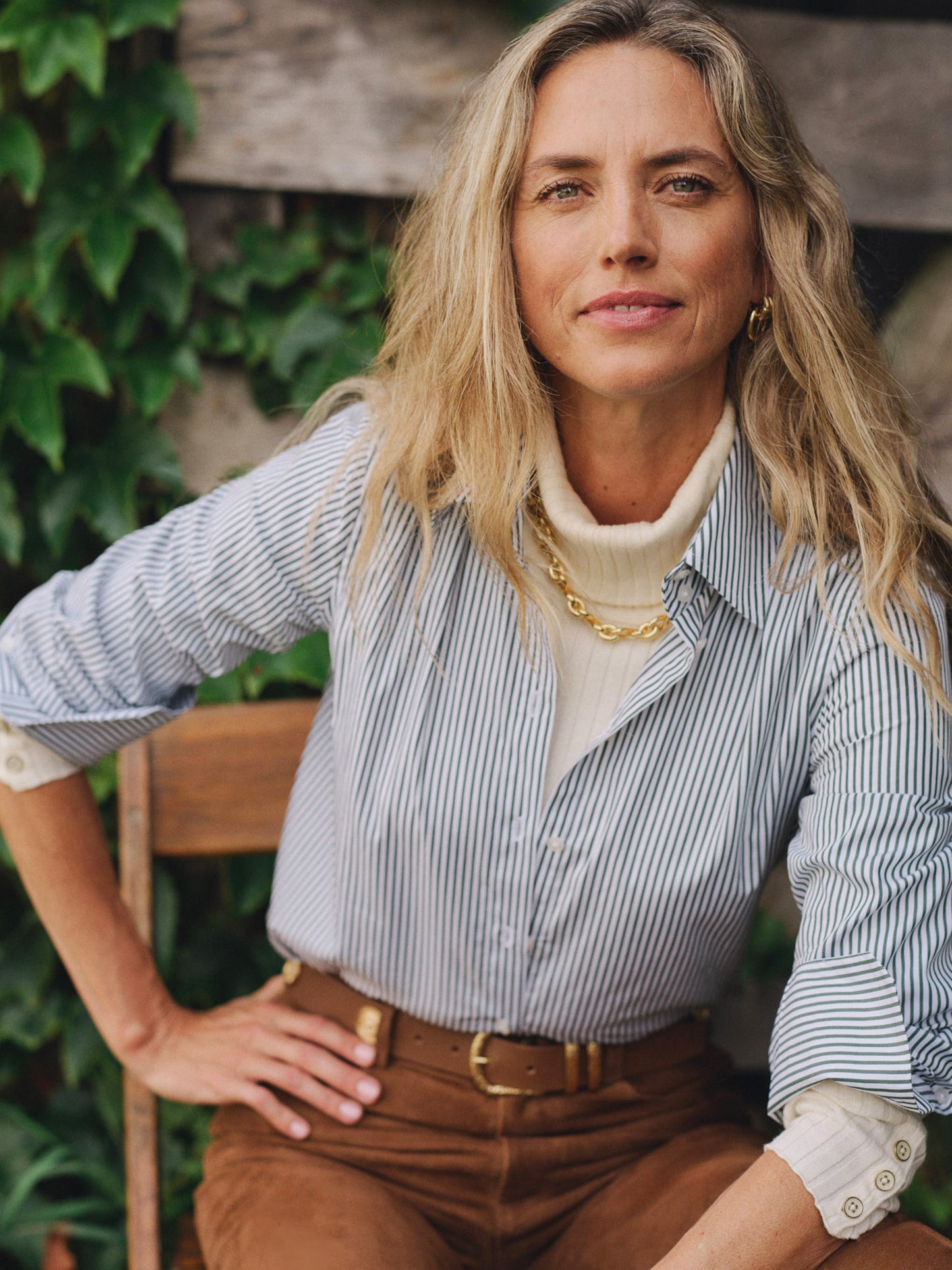 Sloane Shirt in Stripe