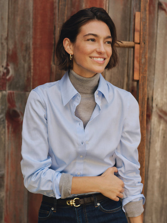Sloane Cotton Oxford Shirt