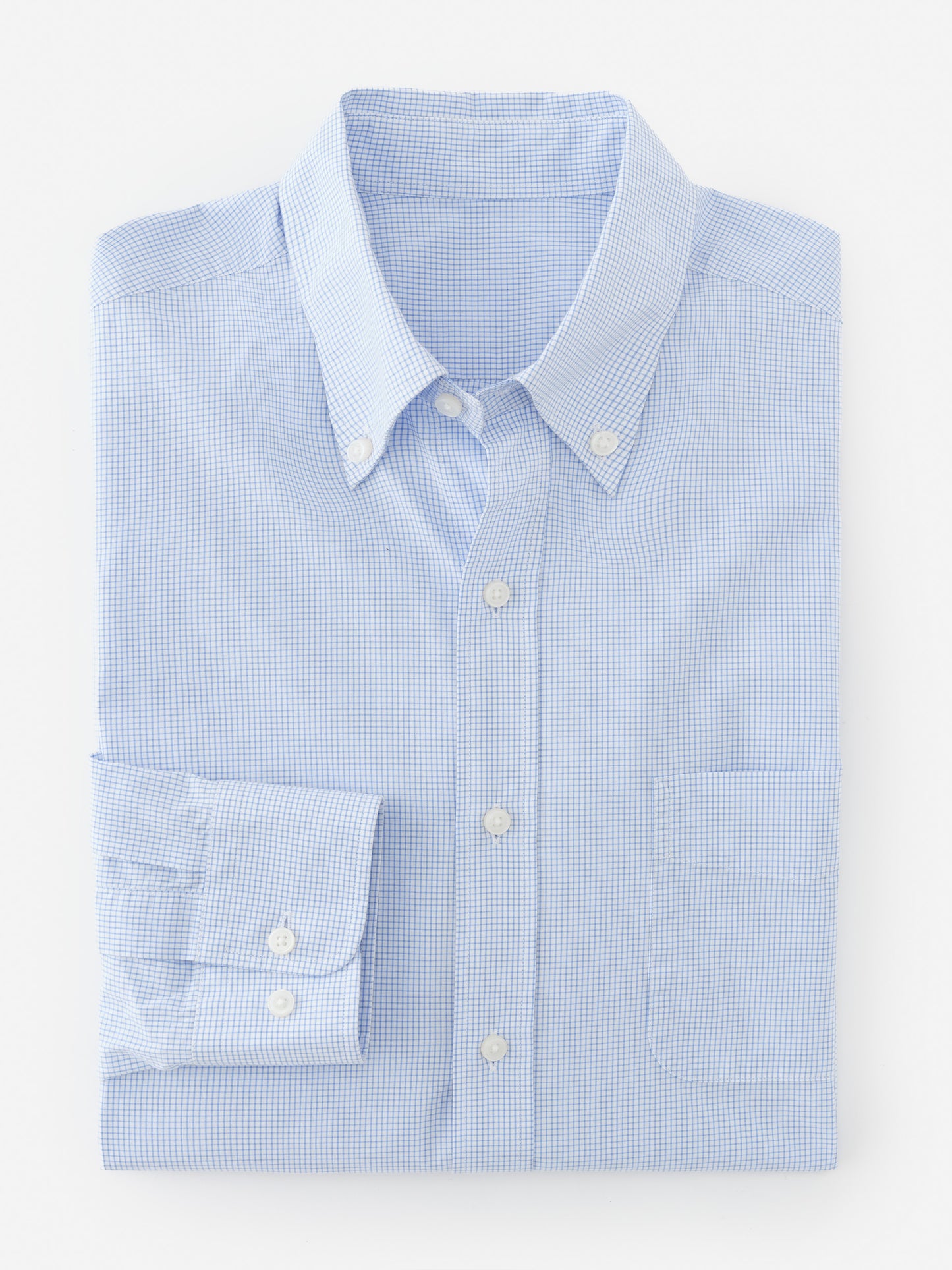 Belvedere Cotton Shirt in Graphic Check by J.McLaughlin, a classic, effortlessly stylish shirt featuring enduring designs and innovative cotton fabric for a legacy of timeless fashion. A destination for defining style. Life, Well-Lived.