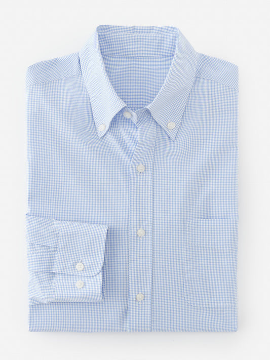 Belvedere Cotton Shirt in Graphic Check by J.McLaughlin, a classic, effortlessly stylish shirt featuring enduring designs and innovative cotton fabric for a legacy of timeless fashion. A destination for defining style. Life, Well-Lived.