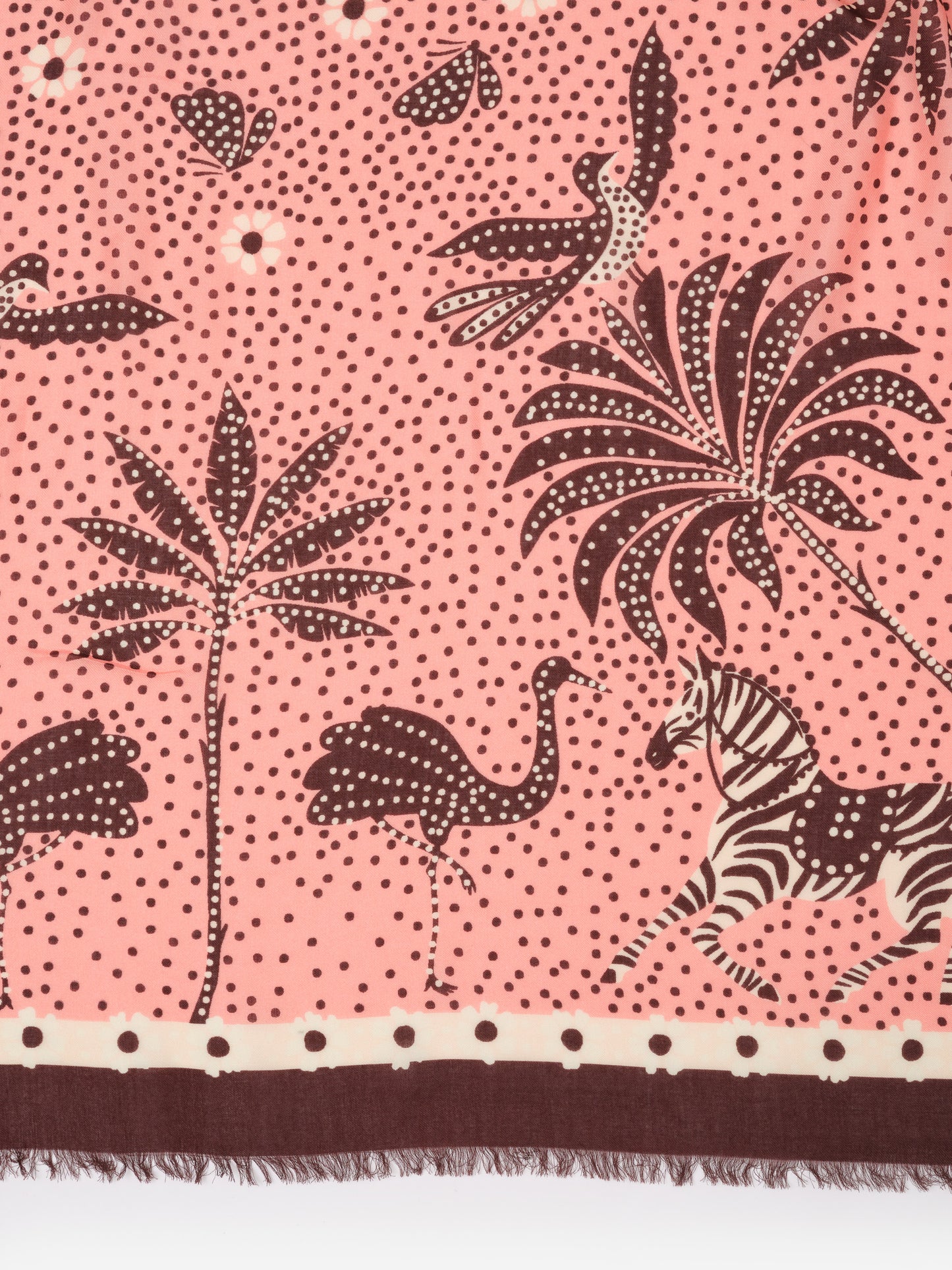 The Katherine Scarf in Folk Tale Border