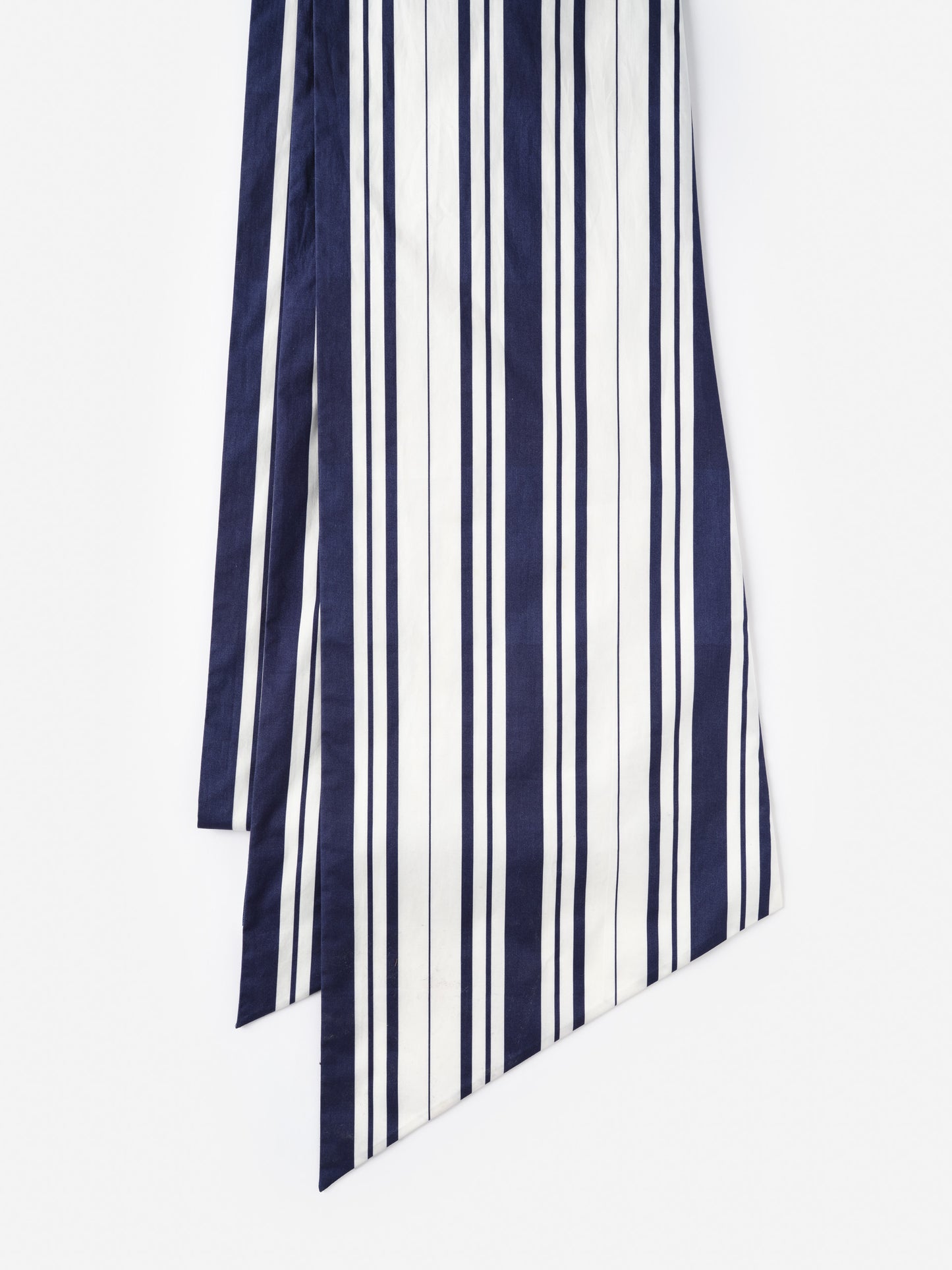 Donna Scarf in Mariner Stripe by J.McLaughlin, a timeless accessory featuring navy and white stripes, effortlessly stylish and crafted with enduring designs for a life well-lived.