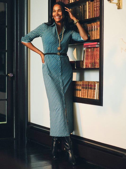 Amory Maxi Dress in Regency Chain