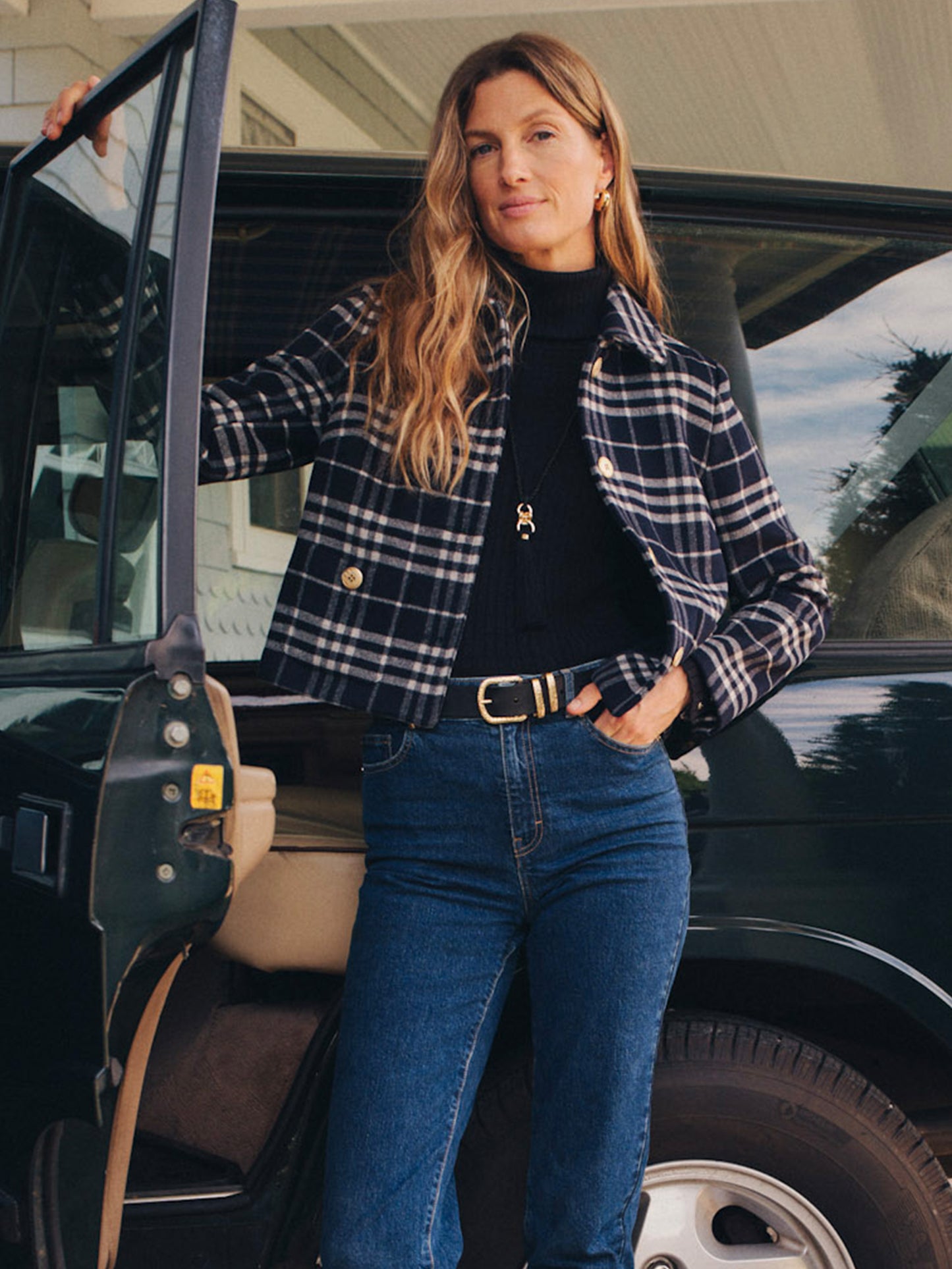 Anne Jacket in Plaid