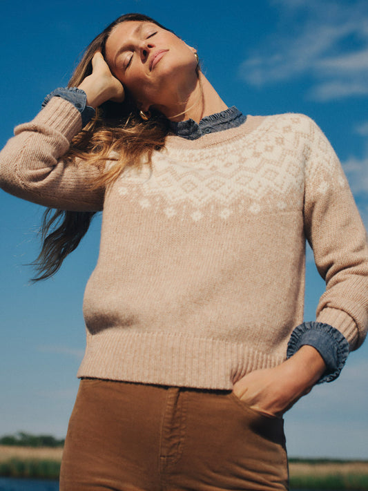 Molly Sweater in Fair Isle