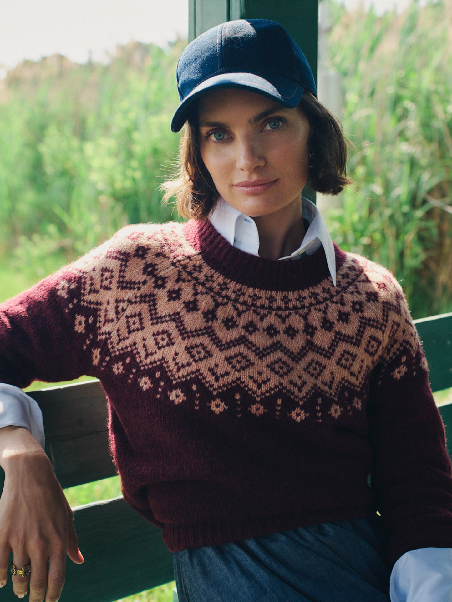 Molly Sweater in Fair Isle