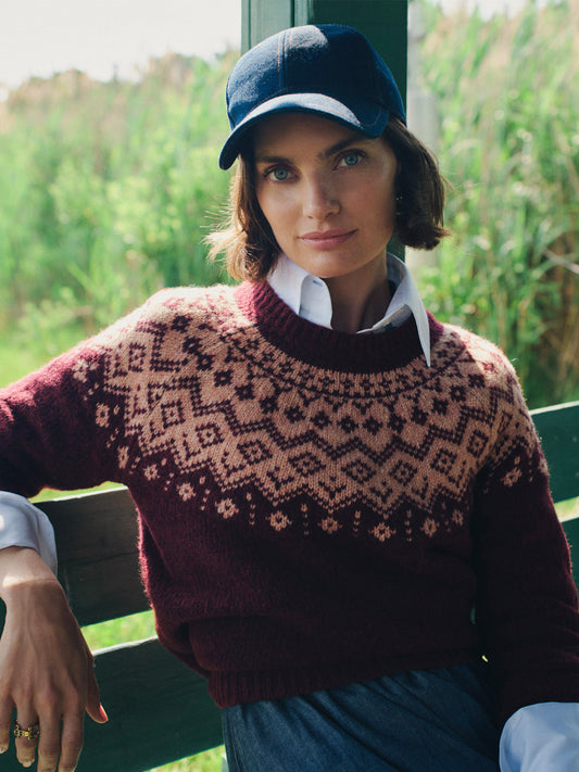 Molly Sweater in Fair Isle