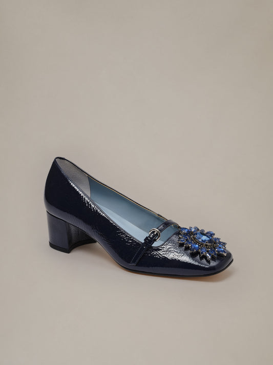 Jojo Leather Mary Jane Pumps