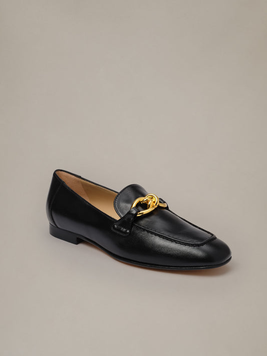 Mila Leather Loafers