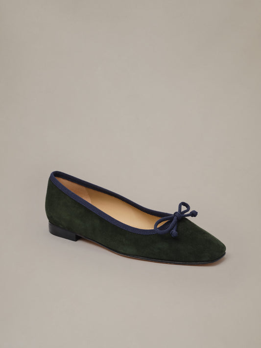 Viola Suede Ballet Flats