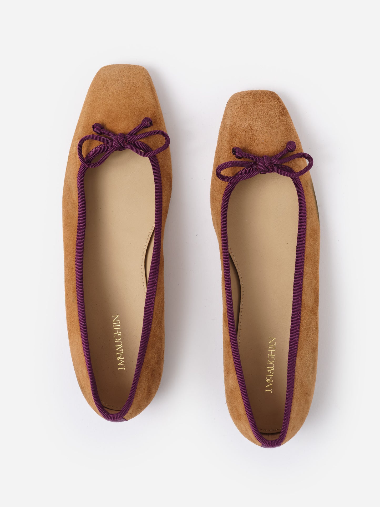 Viola Suede Ballet Flats