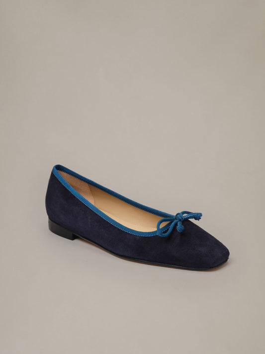 Viola Suede Ballet Flats
