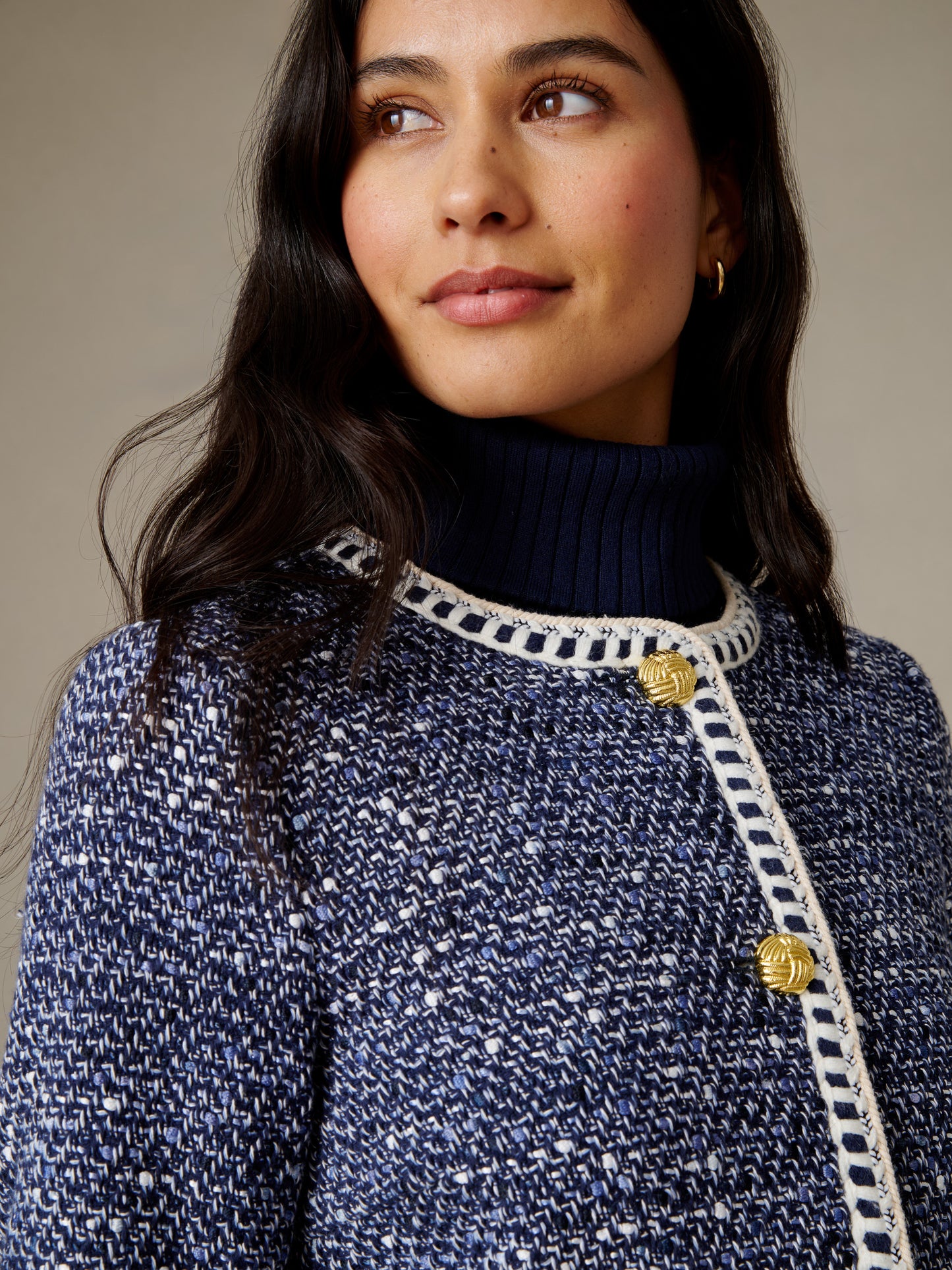Abigail Cotton Boucle Jacket