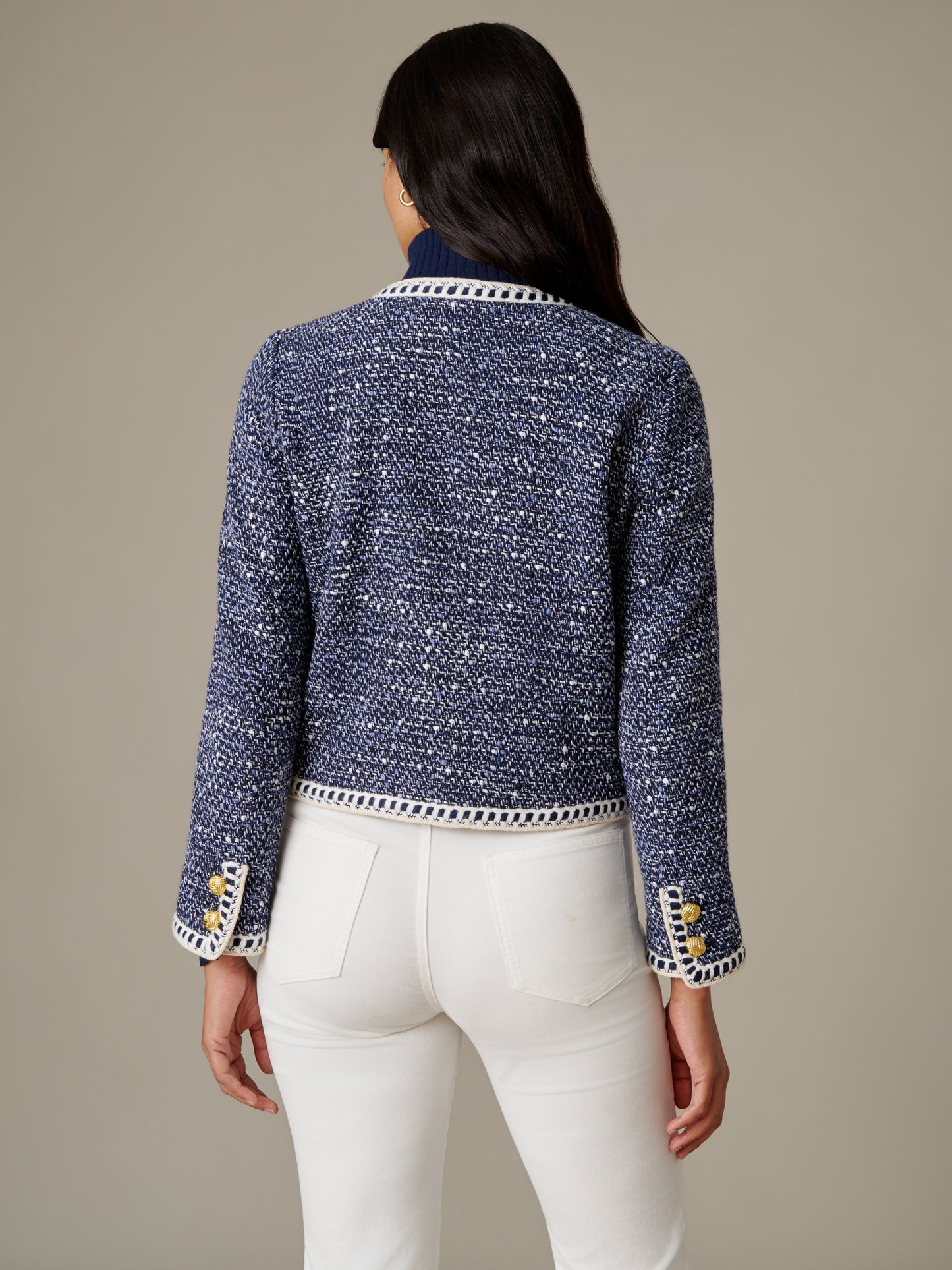 Abigail Cotton Boucle Jacket