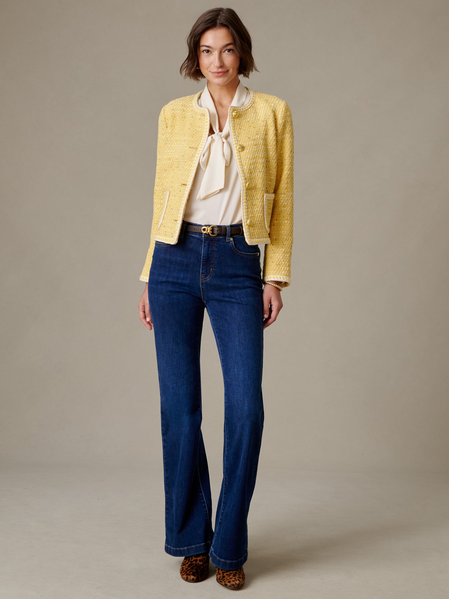 Abigail Cotton Boucle Jacket