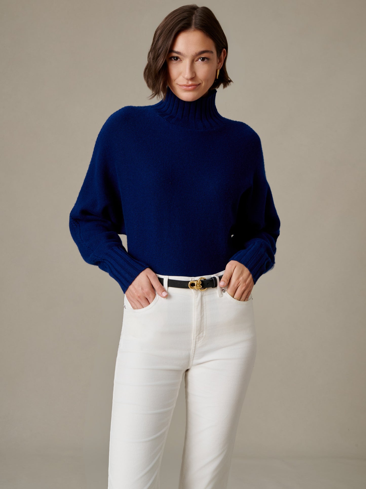Adrian Cashmere Turtleneck