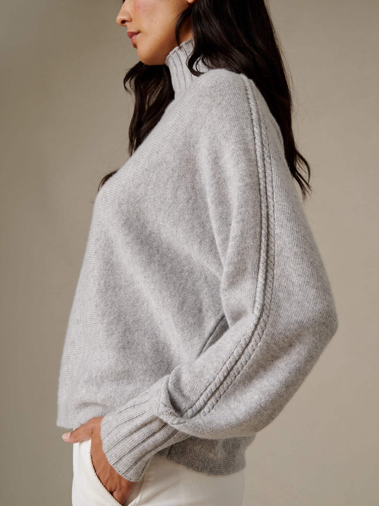 Adrian Cashmere Turtleneck