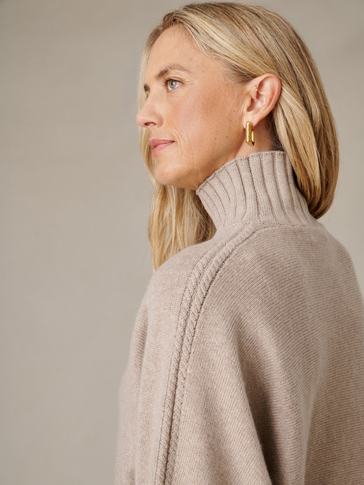 Adrian Cashmere Turtleneck