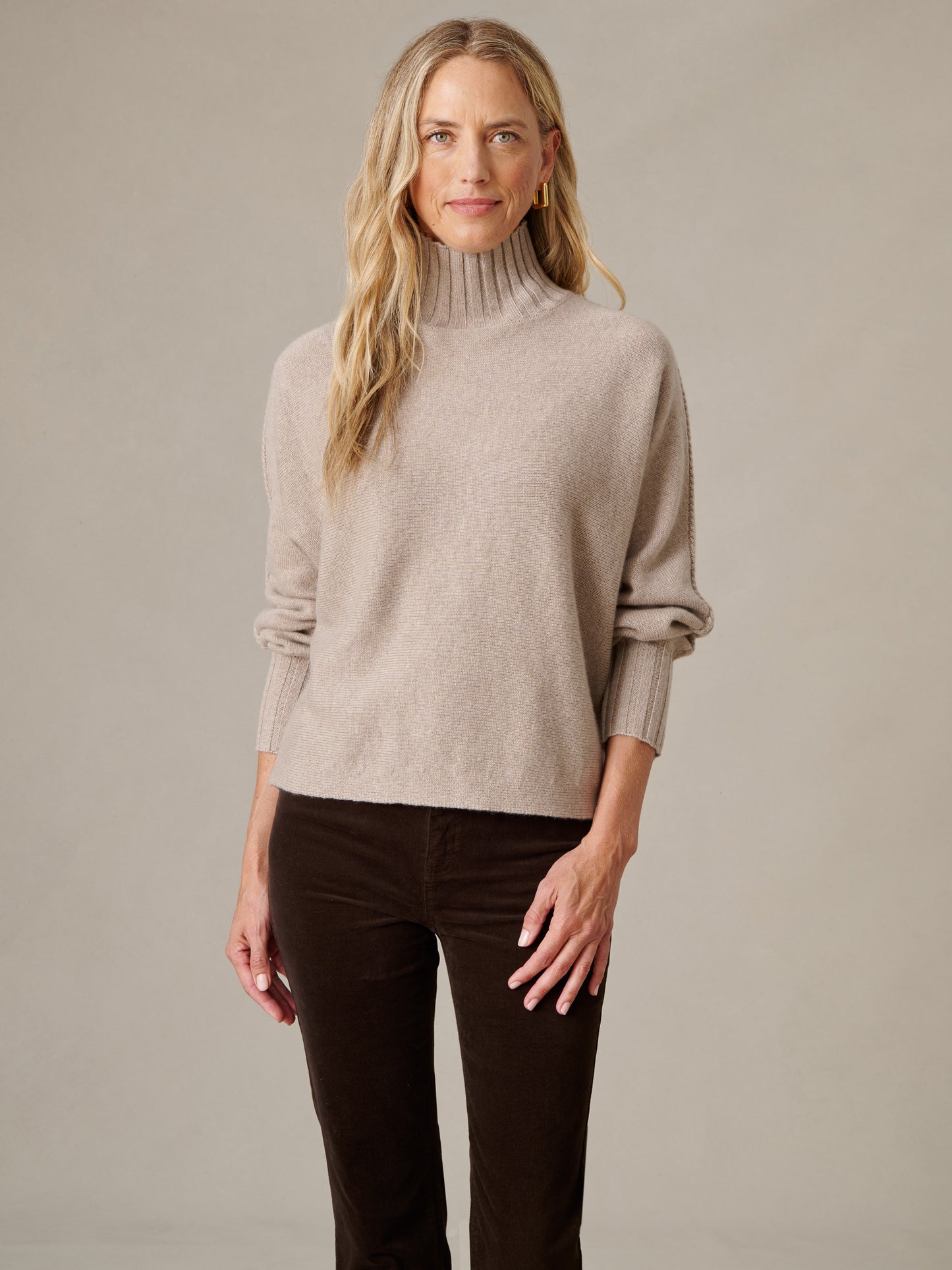 Adrian Cashmere Turtleneck
