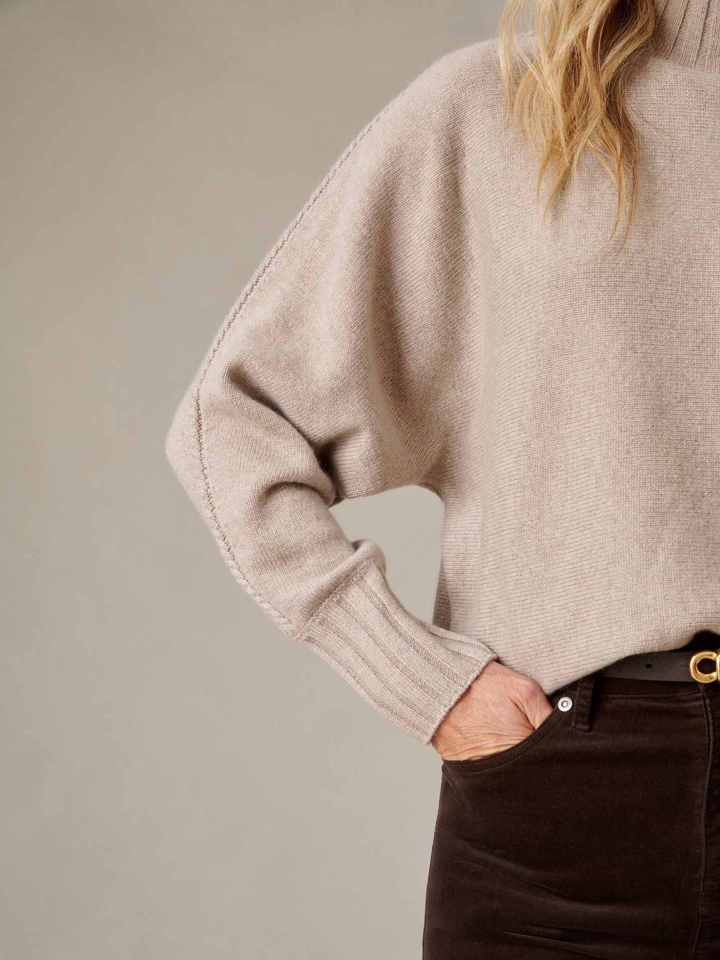 Adrian Cashmere Turtleneck