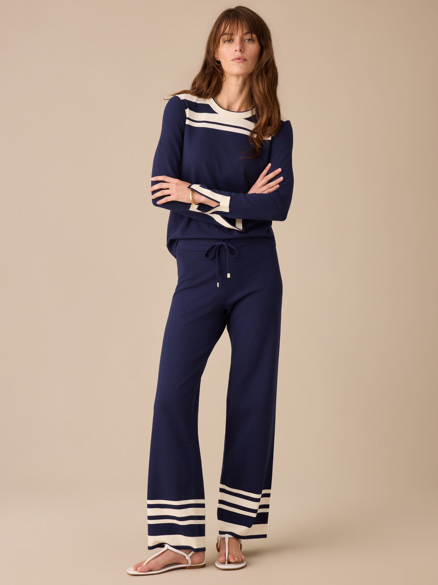 Amara Pants in Stripe