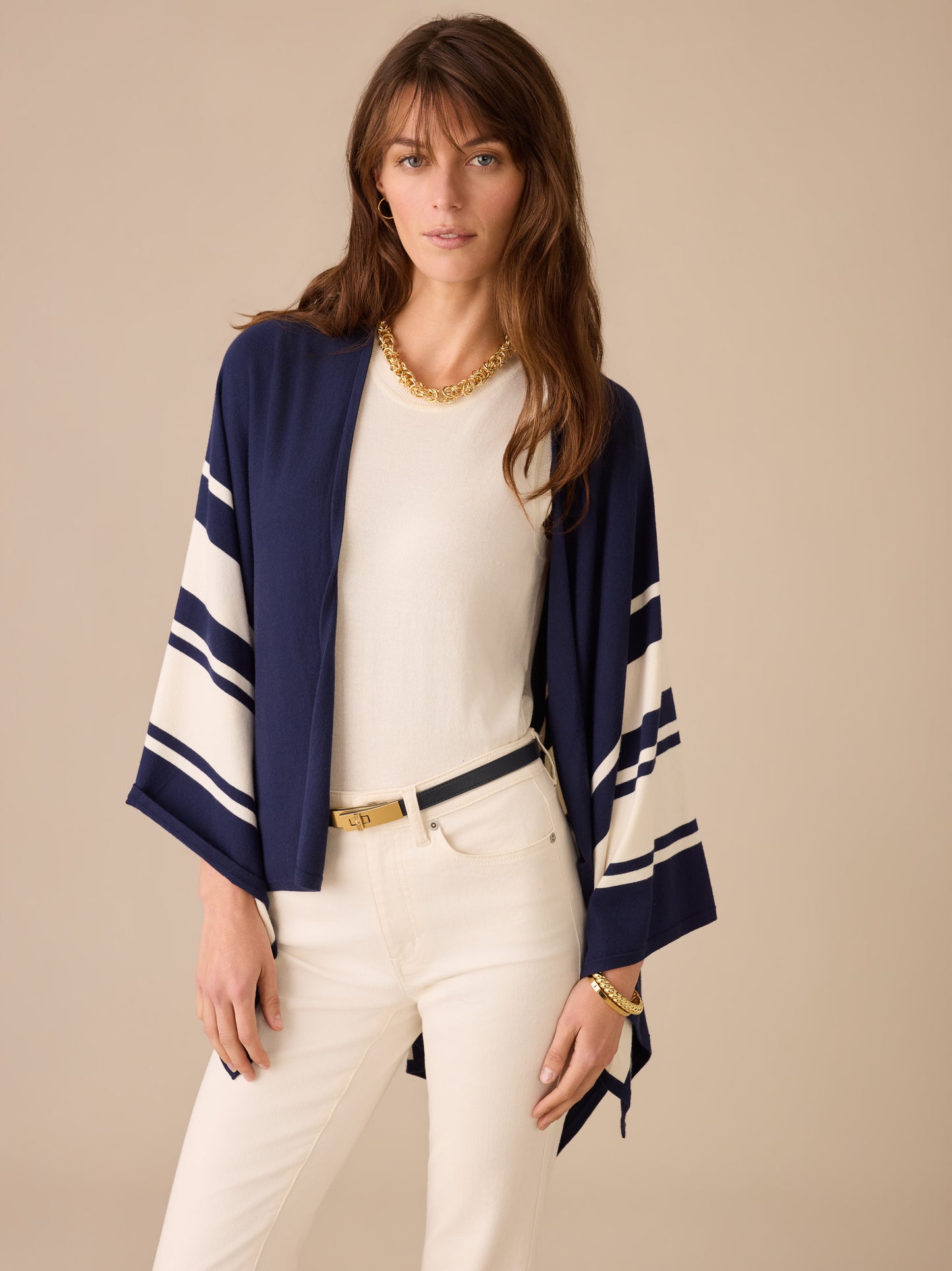 Amara Wrap in Stripe