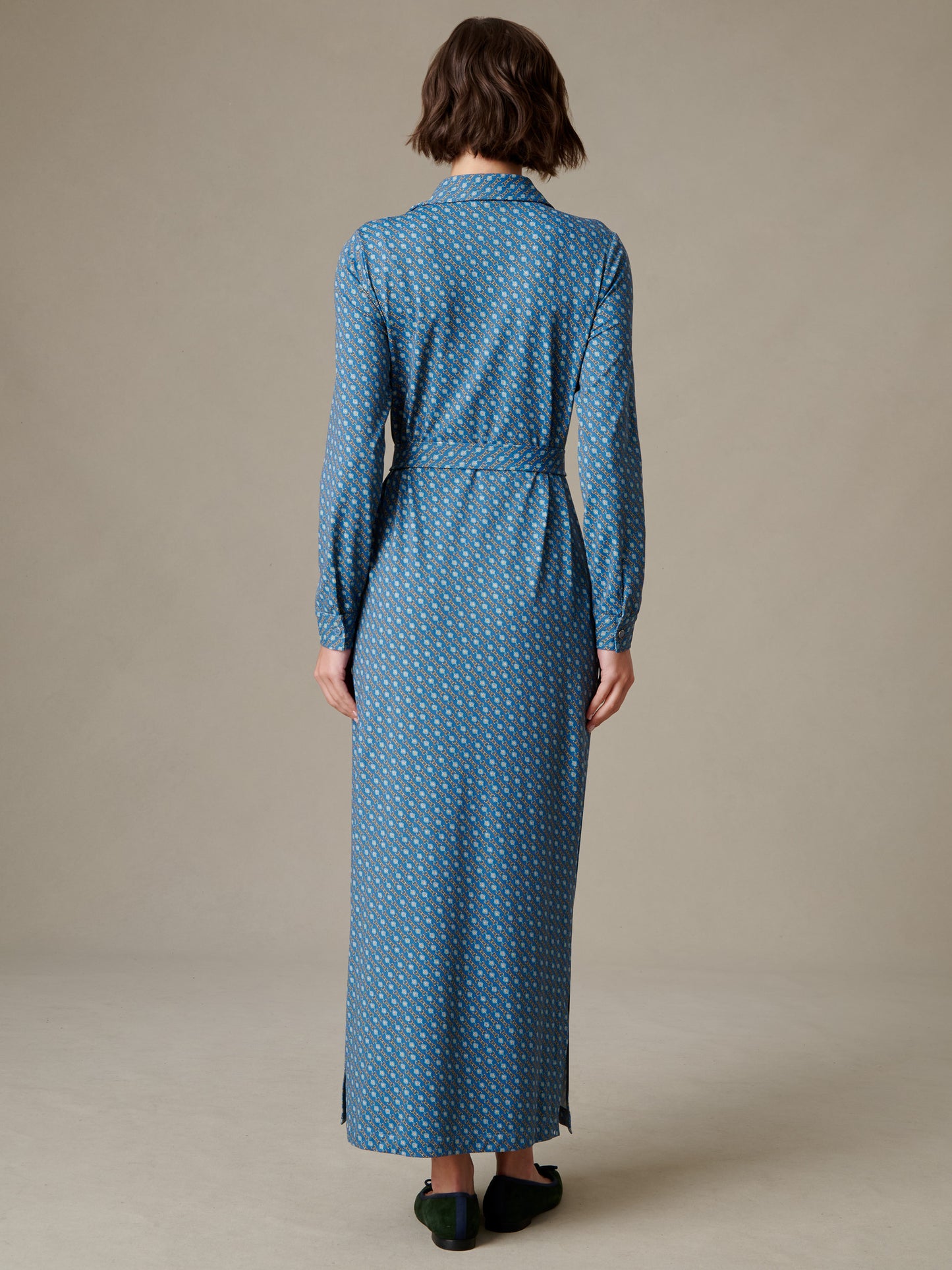 Amory Maxi Dress in Regency Chain