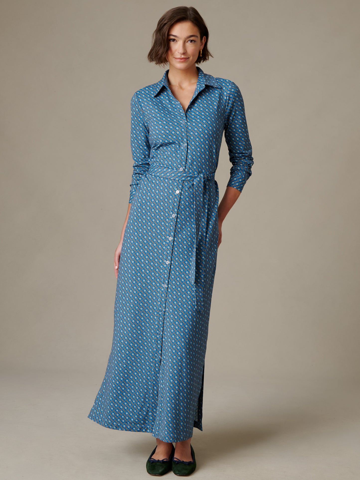 Amory Maxi Dress in Regency Chain
