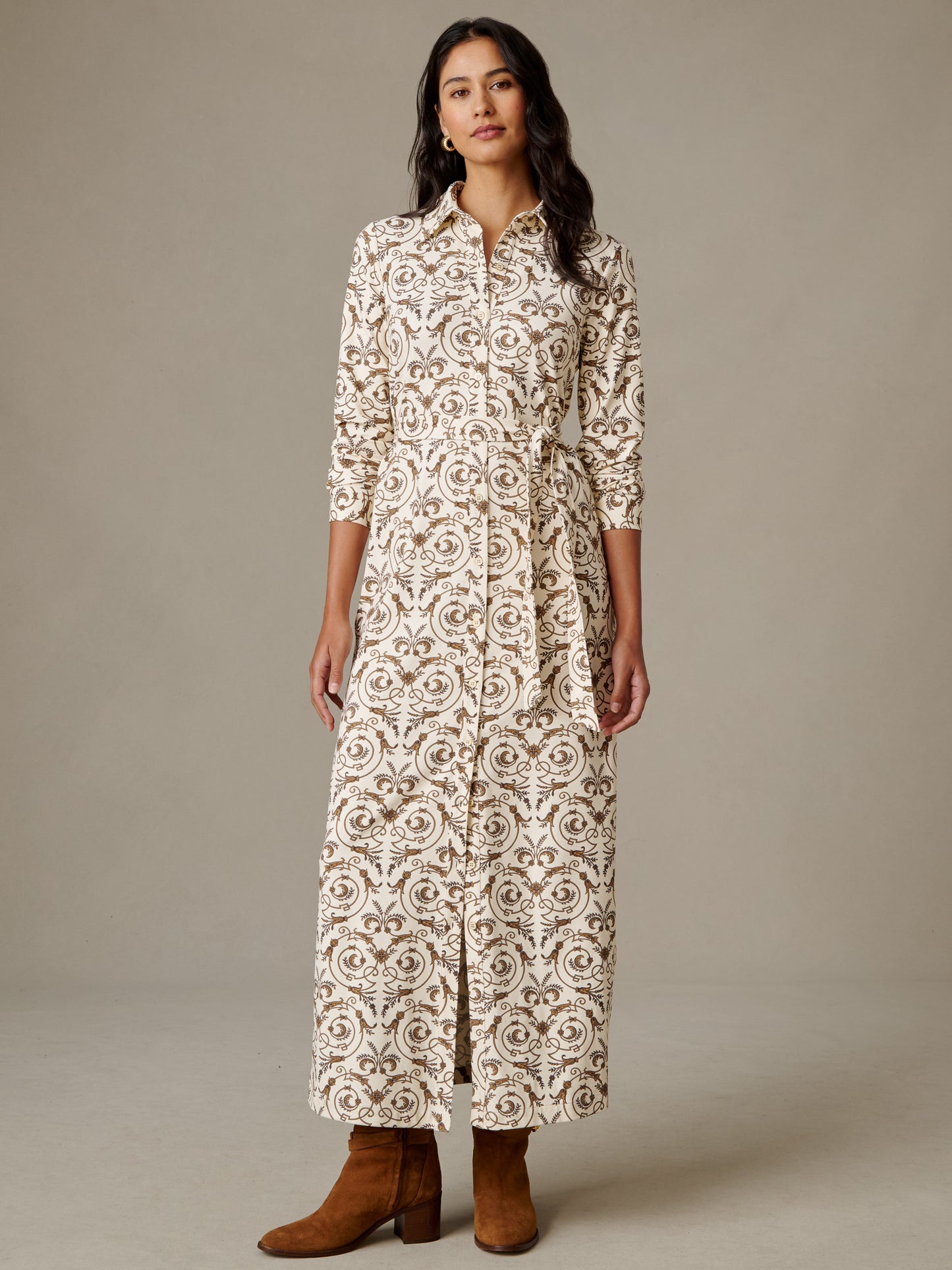 Amory Maxi Dress in Noble Crest