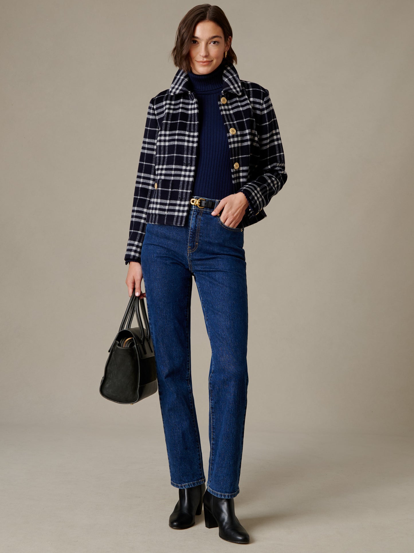 Anne Jacket in Plaid