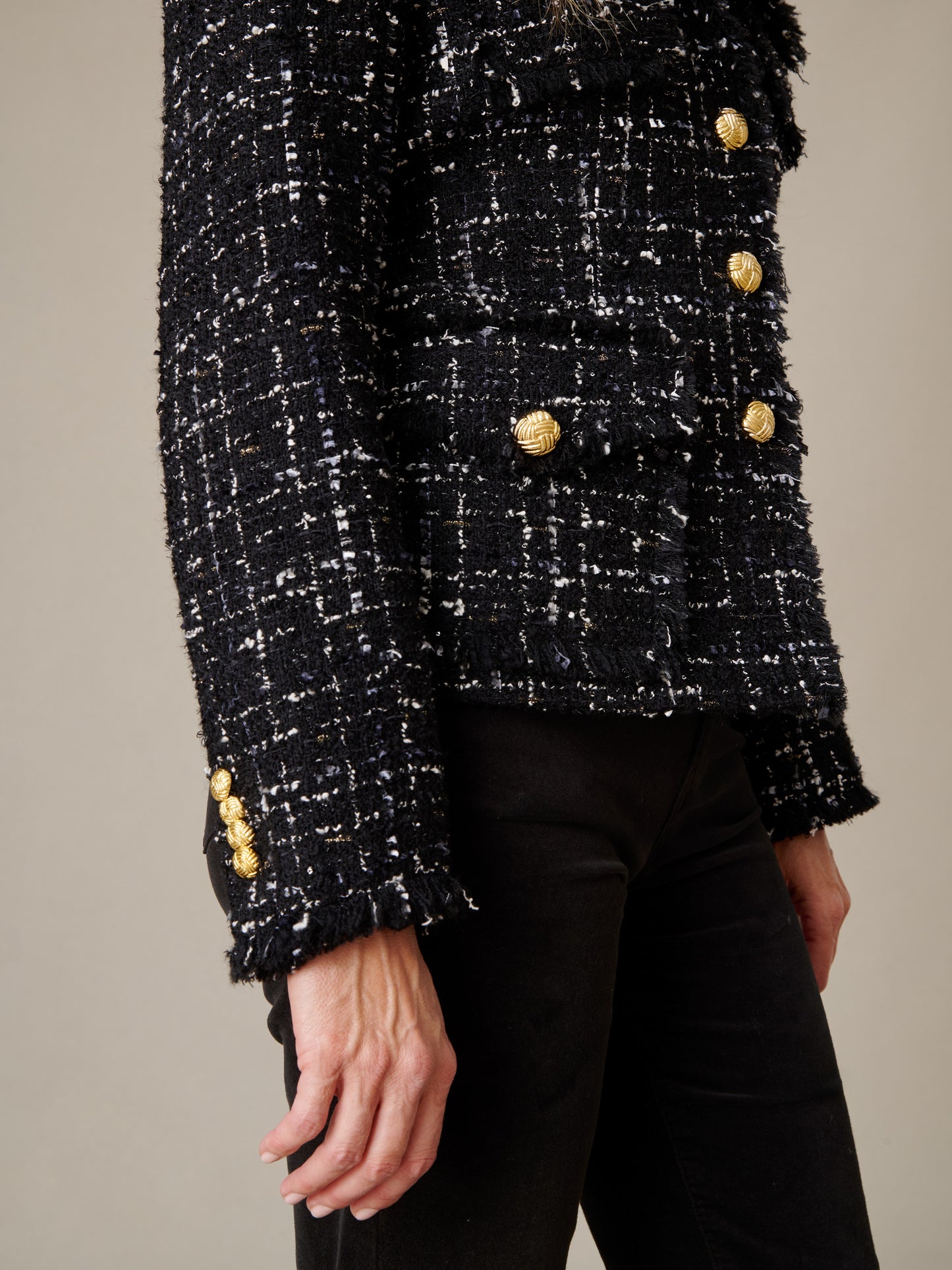Anwen Wool Boucle Jacket