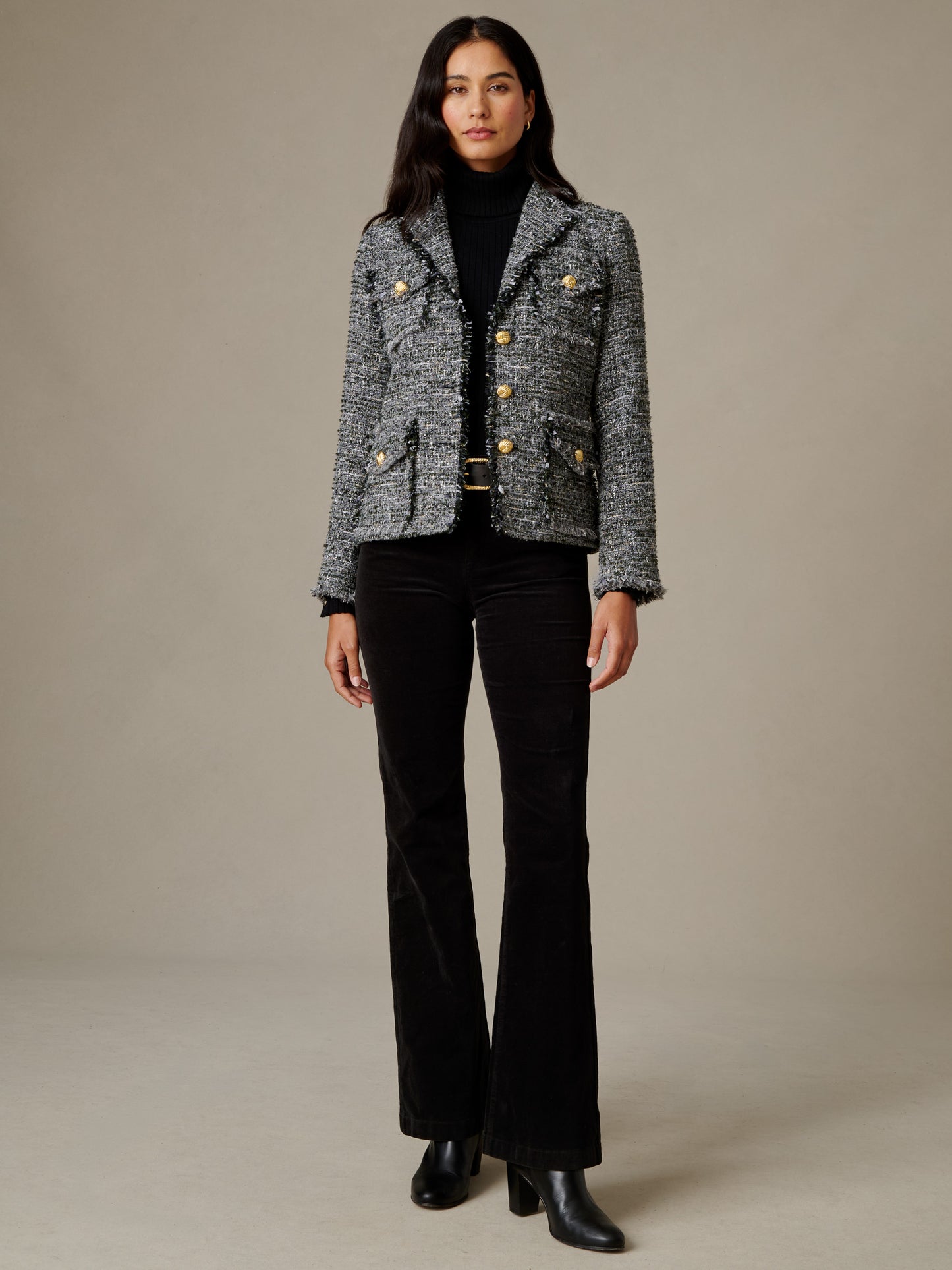 Anwen Wool Boucle Jacket