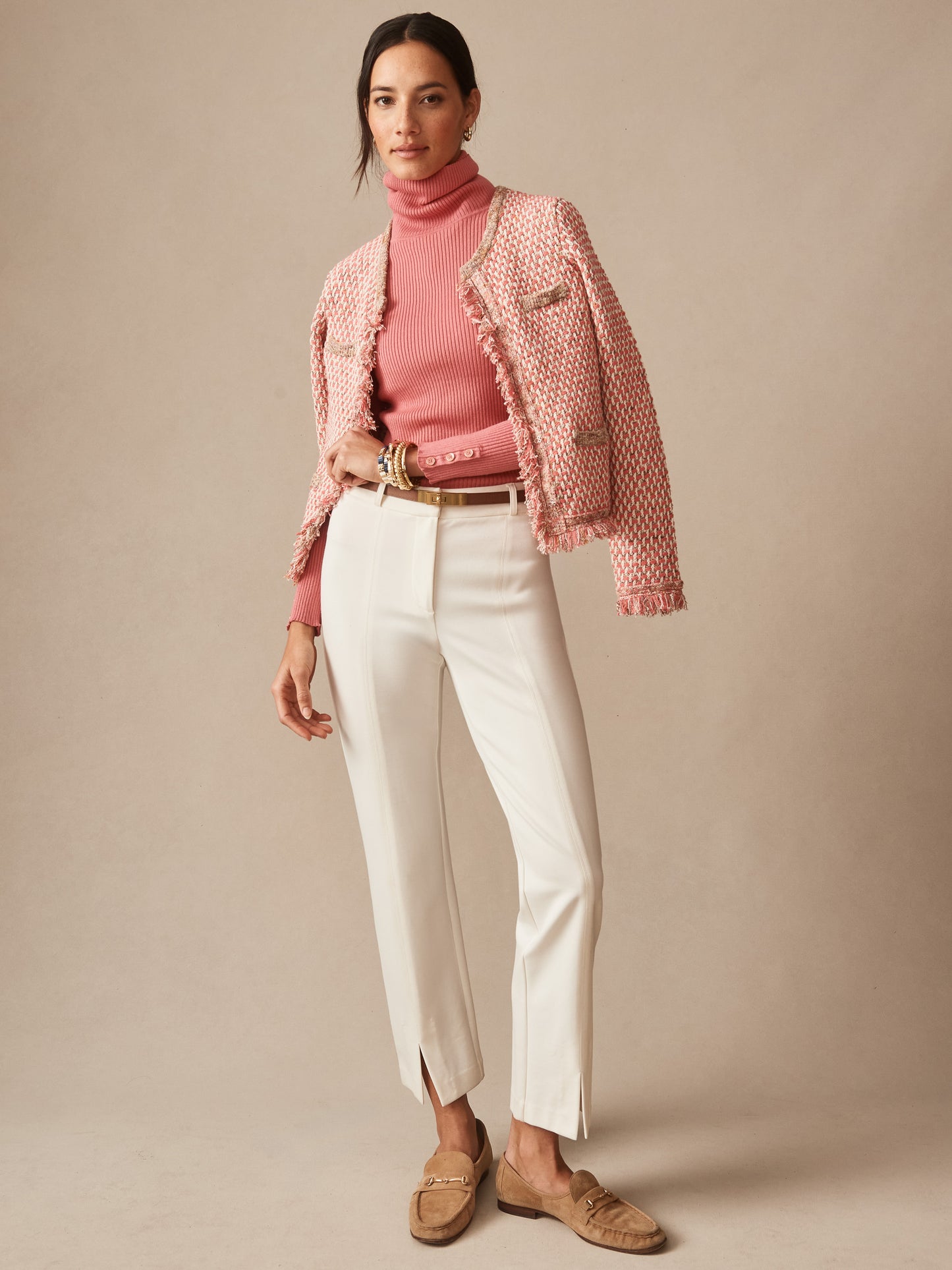 J.McLaughlin Arlette in Azalea made with cotton. 